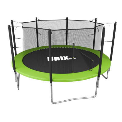 Батут UNIX line Simple 12 ft Green (inside) 