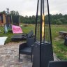Уличный газовый обогреватель WWT 13I ROTANG Black mini 1.8m