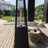Уличный газовый обогреватель WWT 13I ROTANG Black mini 1.8m