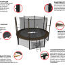 Батут UNIX line 8 ft Black&Brown (inside)