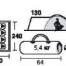 Палатка трекинговая Trek Planet HUDSON 4