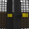 Батут UNIX line 8 ft Black&Brown outside