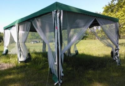 Садовый тент шатер с металлическим каркасом Green Glade 1056