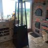 Уличный газовый обогреватель WWT 13I Total Black mini 1.8 m