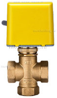 3-х ходовой клапан General Climate GVM-2320A3 (3/4") с электроприводом