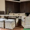 Комплект мебели из искусственного ротанга ZOYA, цвет бежевый