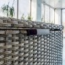 Сундук для хранения KARL 120 с колёсиками, серый