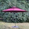 Садовый зонт GardenWay A002-3000 XLM бордовый