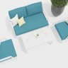 Лаунж зона Gardenini Voglie Blue