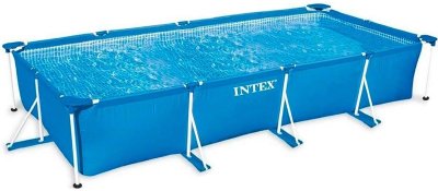 Каркасный бассейн Intex Rectangular Frame 450х220х84 см, 28274 