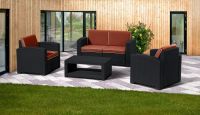 Комплект мебели IDEA LUX 4 с терракотовыми подушками