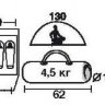 Трекинговая палатка Trek Planet ARISONA 4