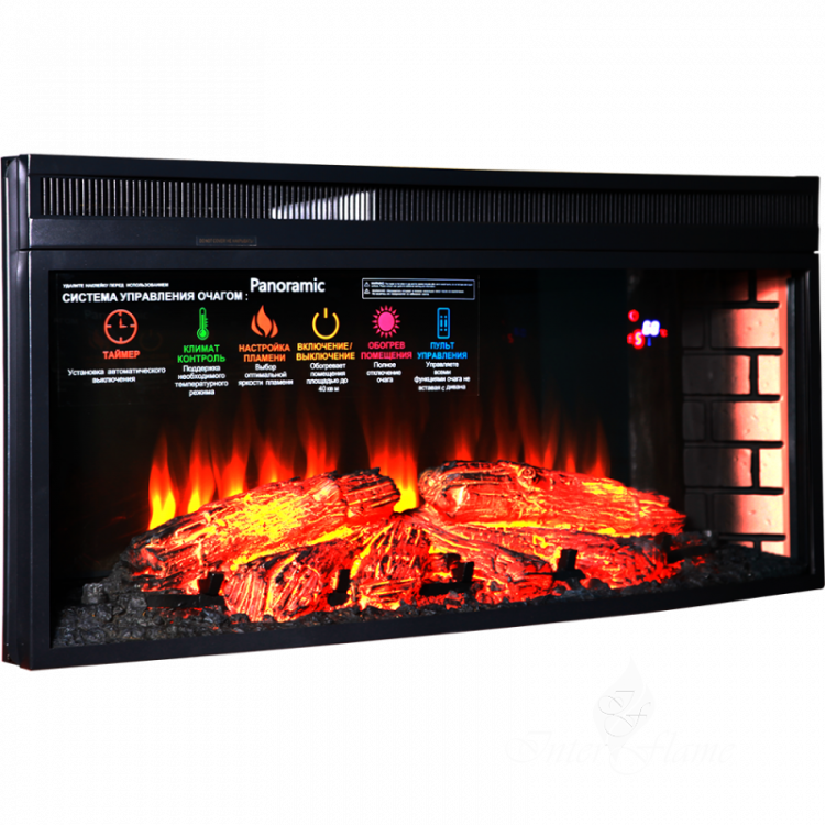 Электрический очаг InterFlame Panoramic 42 LED FX купить в ...