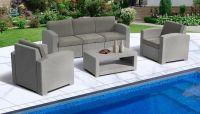 Комплект мебели IDEA LUX 5 светло-серый