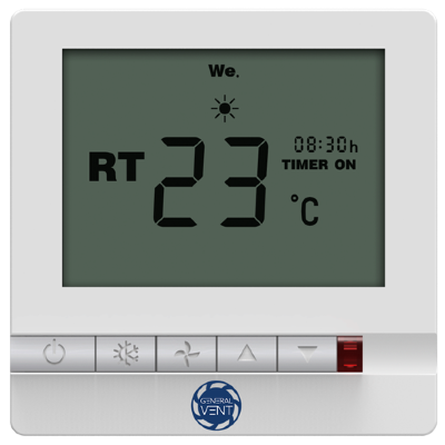 Пульт для фанкойла GENERAL VENT GT108DA-RL