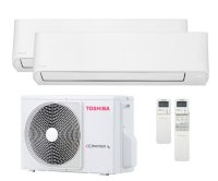 Мультисплит-система Toshiba RAS-2M18U2AVG-E/RAS-B10E2KVG-EE *2