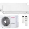 Мультисплит-система Toshiba RAS-2M18U2AVG-E/RAS-B10E2KVG-EE *2