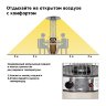 Уличный газовый обогреватель Aesto A-08Т, античный коричневый