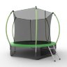 Батут с внутренней сеткой EVO JUMP Internal 8ft Green + Lower net