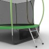 Батут с внутренней сеткой EVO JUMP Internal 8ft Green + Lower net