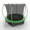 Батут с внутренней сеткой EVO JUMP Internal 8ft Green + Lower net