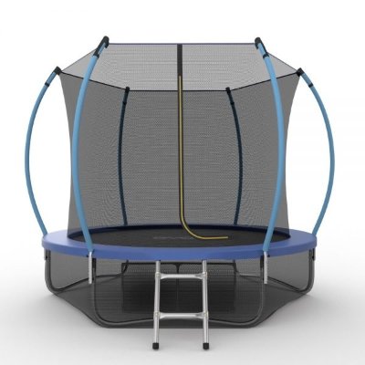 Батут с внутренней сеткой EVO JUMP Internal 8ft Blue + Lower net