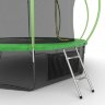 Батут с внутренней сеткой и лестницей EVO JUMP Internal 12ft (Green) + Lower net