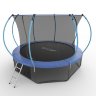 Батут с внутренней сеткой и лестницей EVO JUMP Internal 12ft (Blue) + Lower net