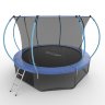 Батут с внутренней сеткой и лестницей EVO JUMP Internal 12ft (Blue) + Lower net