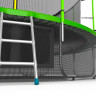 Батут с внутренней сеткой EVO JUMP Internal 16ft (Green) + Lower net