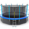 Батут с внутренней сеткой и лестницей EVO JUMP Internal 16ft (Blue) + Lower net