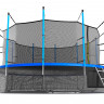 Батут с внутренней сеткой и лестницей EVO JUMP Internal 16ft (Blue) + Lower net