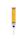 Карбоновый обогреватель Luxeva SMART 2500-FR white