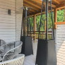 Уличный газовый обогреватель WWT 13I ROTANG Black