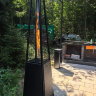 Уличный газовый обогреватель WWT 13I ROTANG Black