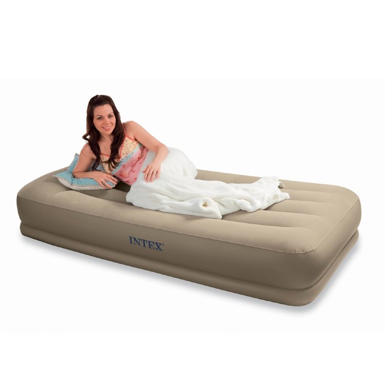 Кровать надувная односпальная со встроенным насосом Intex 67742 купить ...