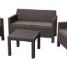 Комплект с двойным диваном Keter Orlando Set With Small Table