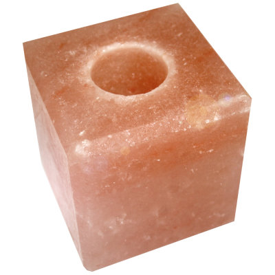Соляной подсвечник WWT Кубус 1,5 - 2 кг