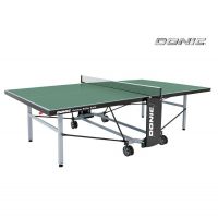 Всепогодный Теннисный стол Donic Outdoor Roller 1000 зеленый