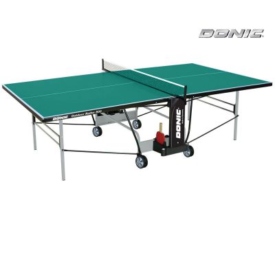 Всепогодный Теннисный стол Donic Outdoor Roller 800 зеленый