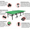 Всепогодный теннисный стол UNIX line (green)