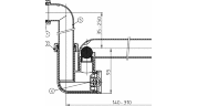 Сифон для кондиционеров HL136N