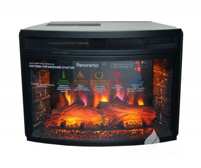 Электрический очаг InterFlame Panoramic 08-25 LED FX NEW