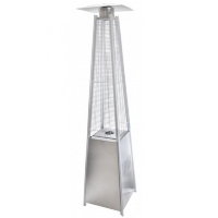 Уличный газовый обогреватель Ställeh Pyramid x4 Steel