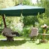 Зонт тент-шатер GardenWay SLHU007 зеленый