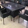 Комплект мебели Афина-мебель AFM-170S  Black 6Pcs