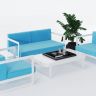 Комплект мебели Gardenini Villino Blue