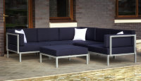 Лаунж зона Gardenini Serenita dark blue 