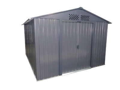 Металлический сарай GreenStorage Эван E серый