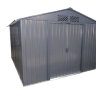 Металлический сарай GreenStorage Эван E серый